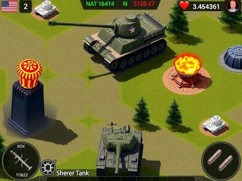 Sher Tank Command Gameplay Screenshot